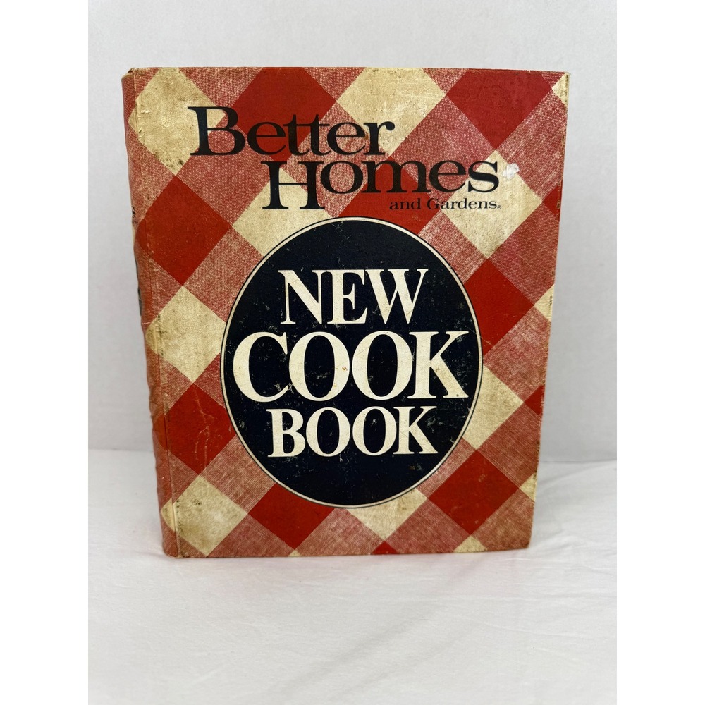 Better Homes and Gardens New‎ Cook Book Vintage Red Gingham 5-Ring Binder